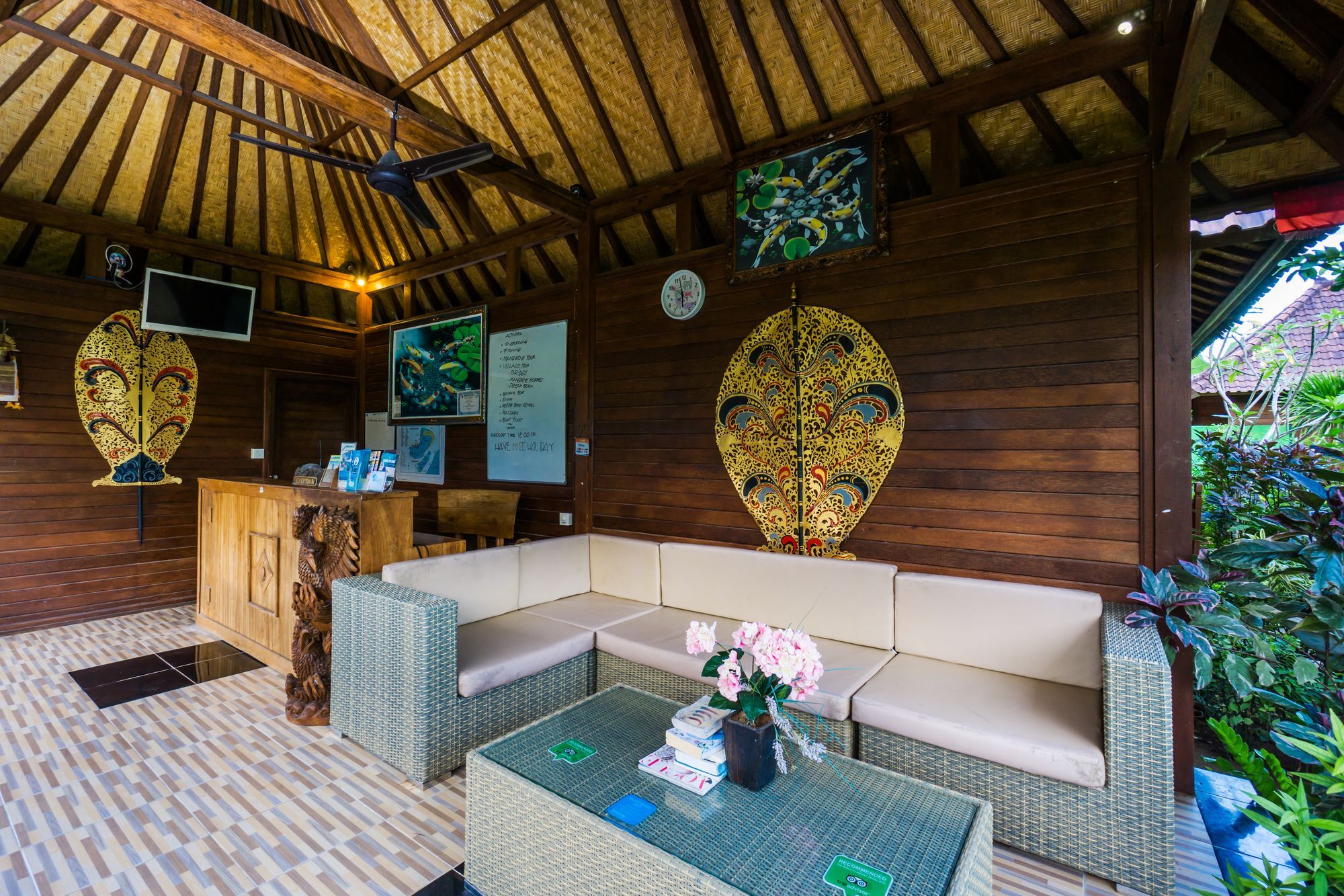 Laguna Reef Huts Nusa Lembongan  Bagian luar foto