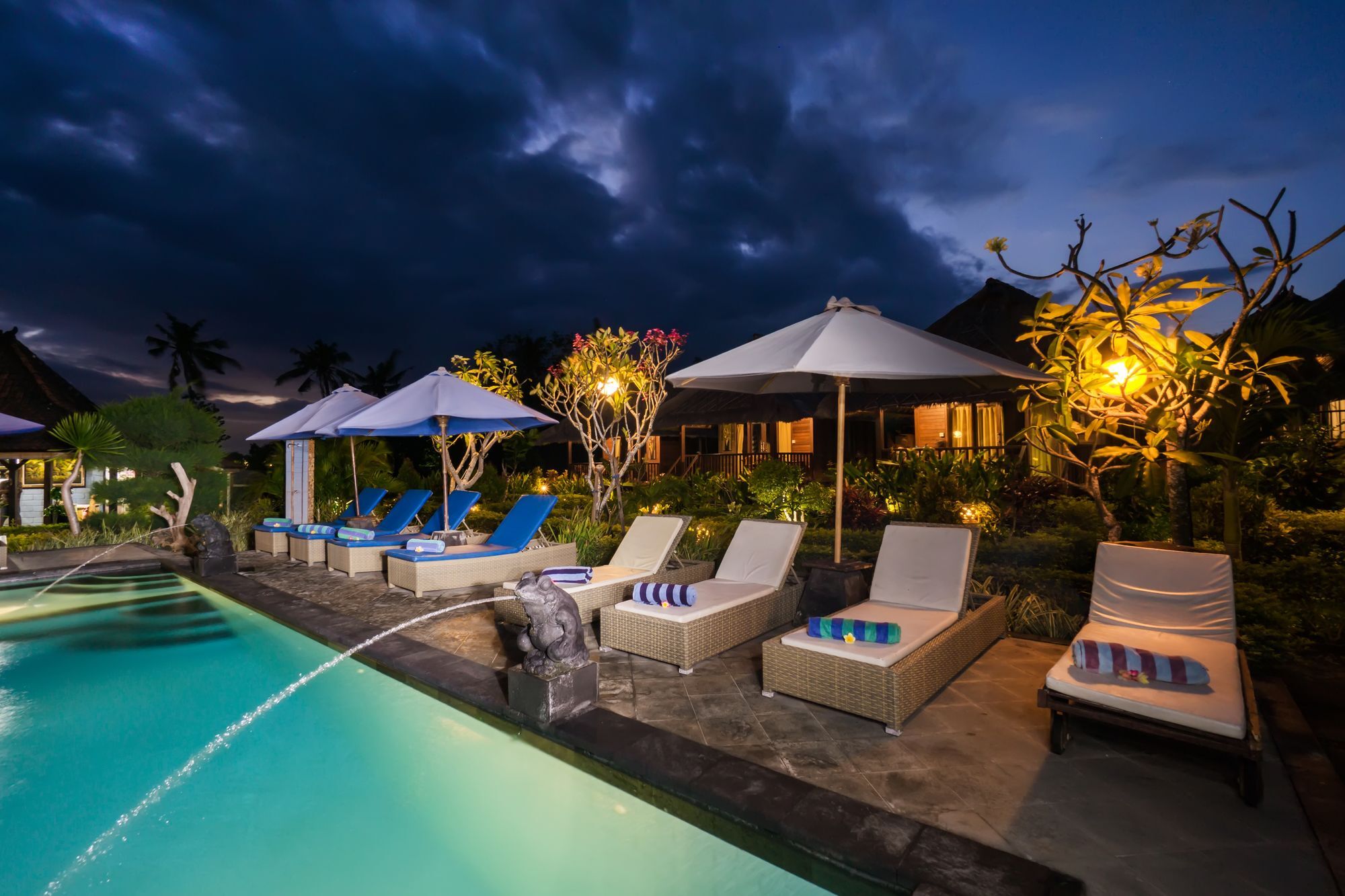 Laguna Reef Huts Nusa Lembongan  Bagian luar foto