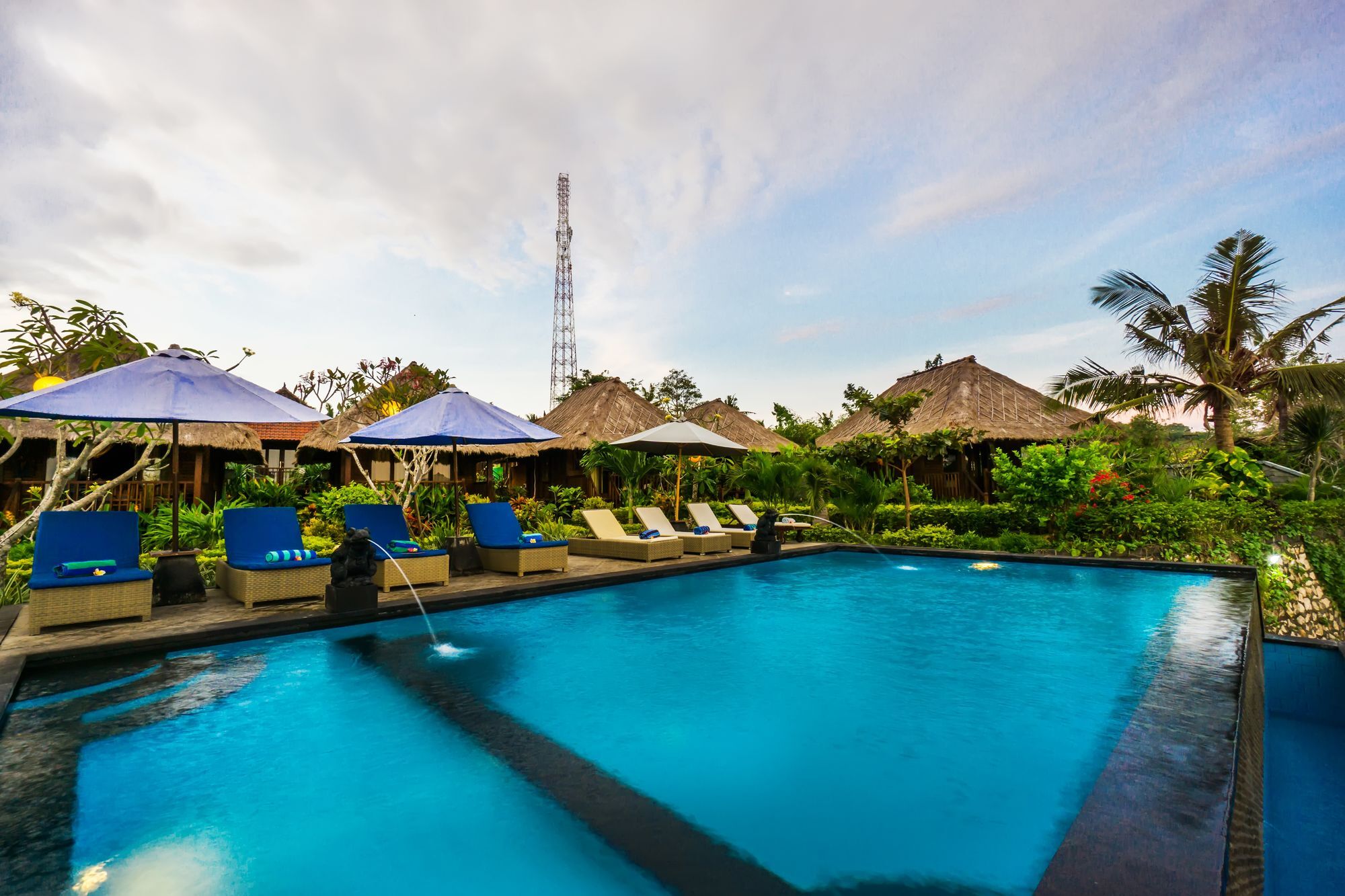 Laguna Reef Huts Nusa Lembongan  Bagian luar foto