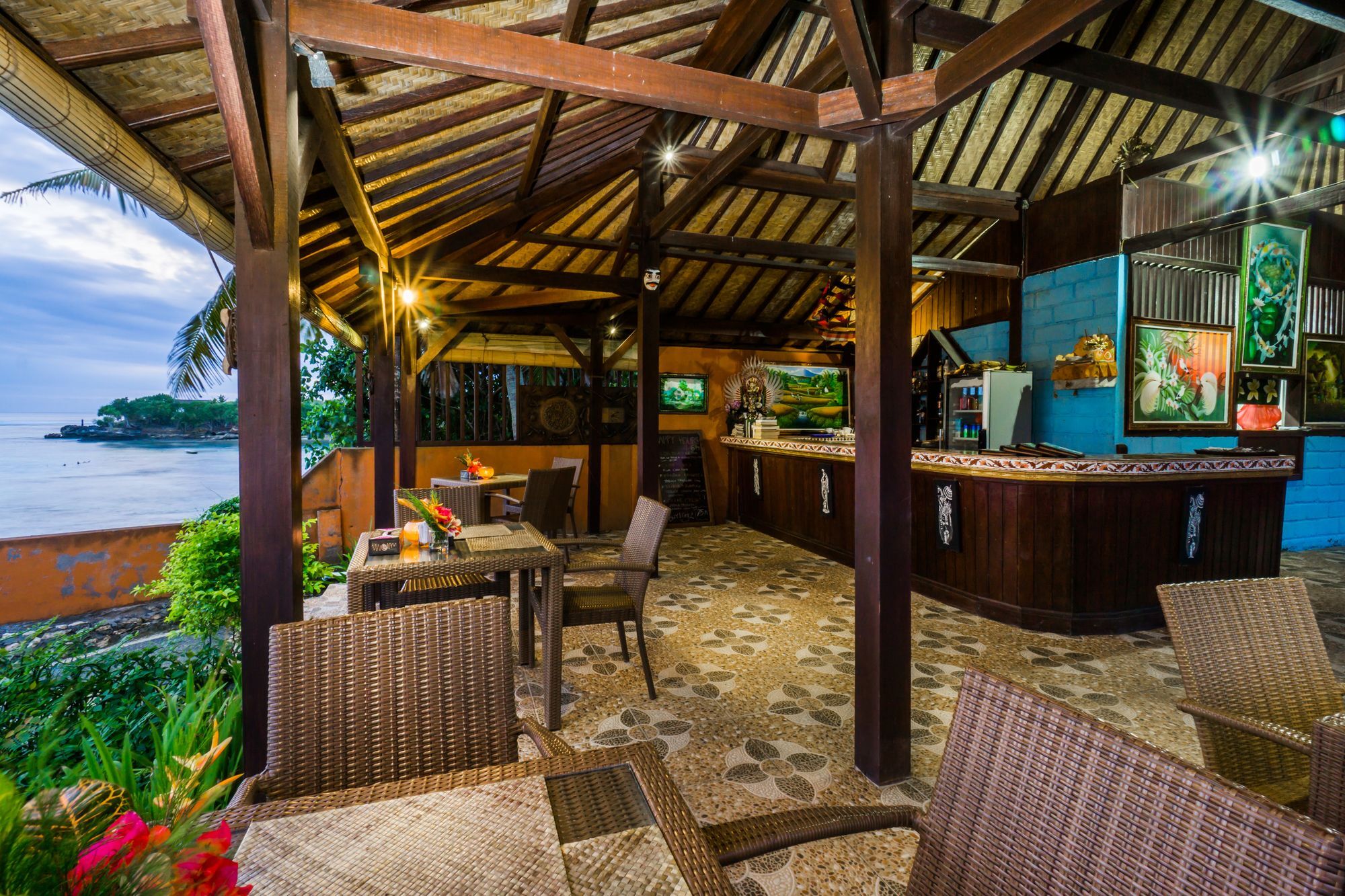 Laguna Reef Huts Nusa Lembongan  Bagian luar foto